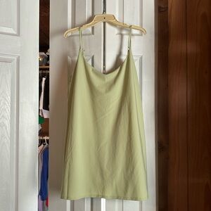 Abercrombie & Fitch Active Mini Dress, XL, light green, NWT